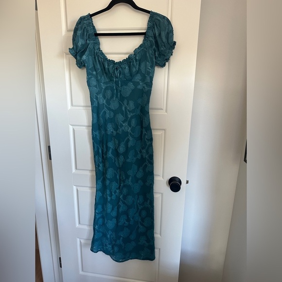 Urban Outfitters Blue Midi Dress - Picture 2 of 4